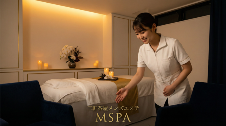 三軒茶屋メンズエステMSPAで癒しの頂点へ。あなたを輝かせる最高のセラピストの見つけ方